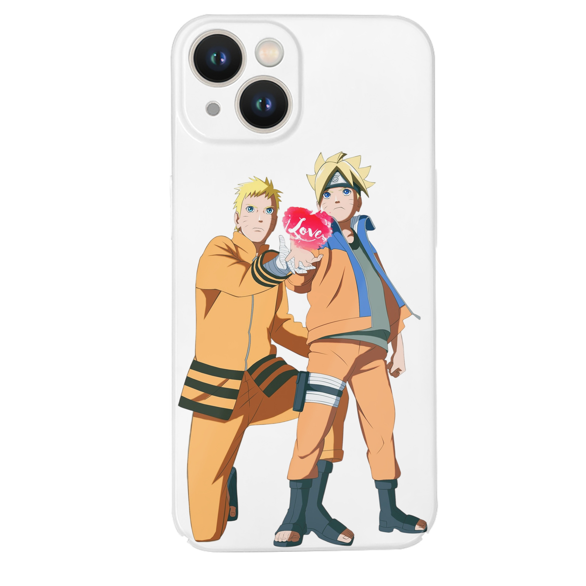（画像用） NARUTO -ナルト- うずまき ボルト Uzumaki Boruto 【iPhone 14シリーズ対応】ハードケース